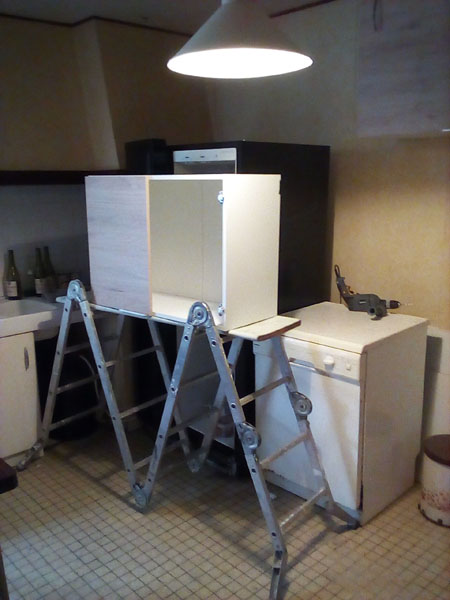 montage d'un élément de cuisine 4